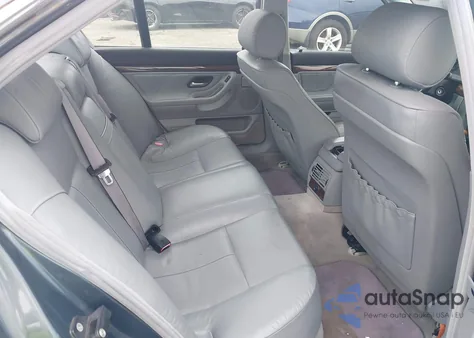 2001 BMW 740 I Automatic из США, поврежденный, VIN WBAGG834X1DN87354